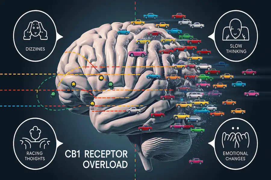 The CB1 Receptor Overload
