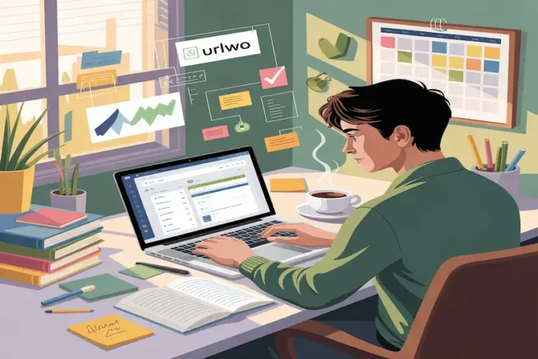 "Urlwo productivity tool helping students focus, learn efficiently, and improve daily routines"